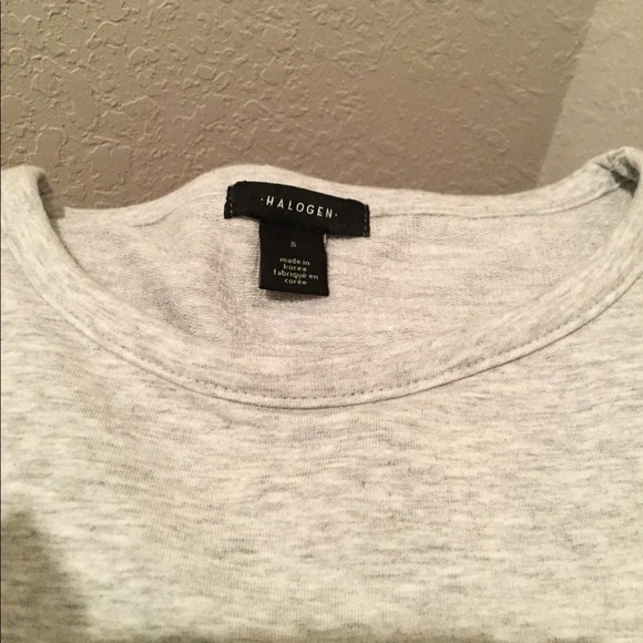 🐰Halogen Gray Peplum Top NEW🐰 - Picture 6 of 6